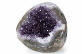 Sparkly Deep-Purple Amethyst Geode - Uruguay #345961-2